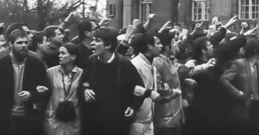Studentenproteste in Berlin 1968