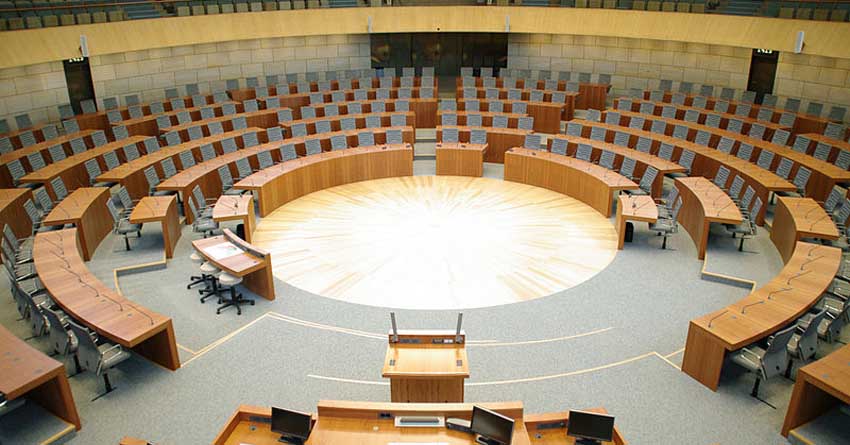 Plenarsaal Landtag