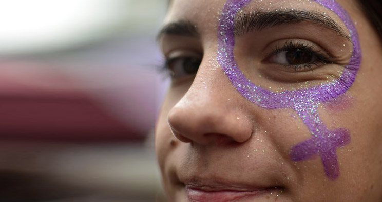 International Women's Day in Sao Paulo. Foto: picture alliance / Cris Faga